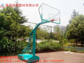 長沙籃球架廠家直銷 不銹鋼材質(zhì)配玻璃鋼籃筐，讓運動越玩越開心